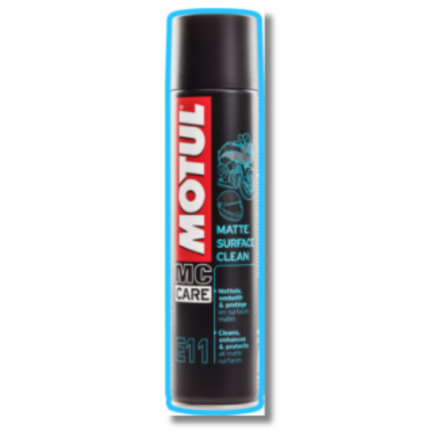 MOTUL Matte Surface Clean E11 400 ml – Spezialreiniger für matte Oberflächen