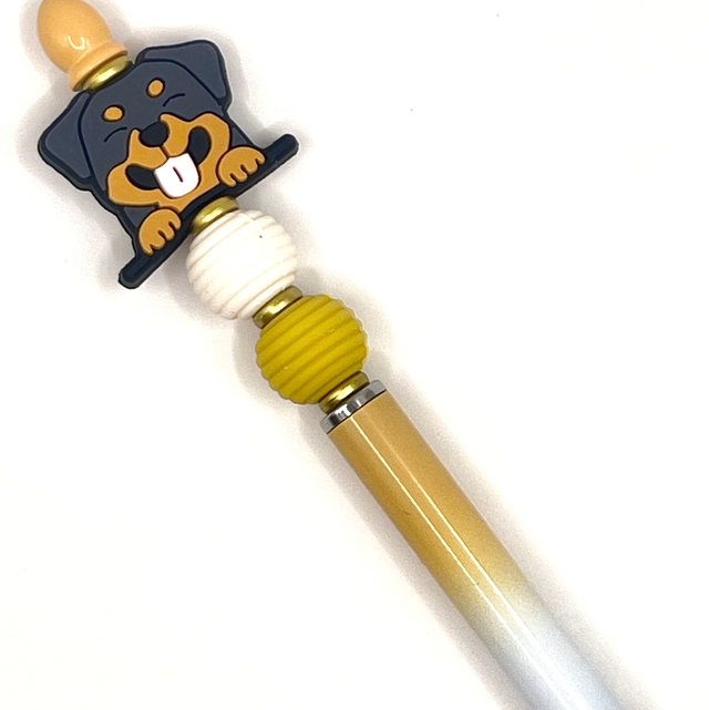 S30 - Stylo chien rottweiler 