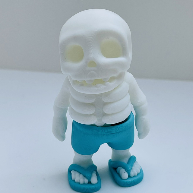 Summer Skeleton With Shorts And Flip Flops UKCA
