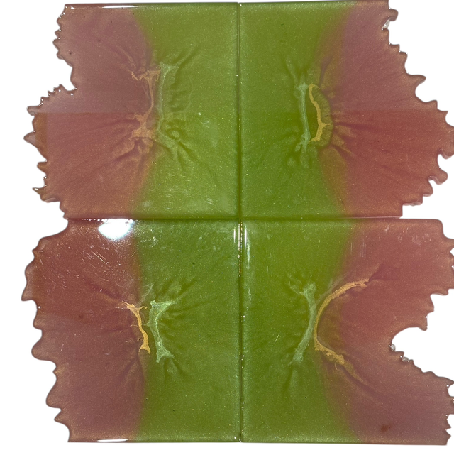 Plateau - 4 dessous de verres 