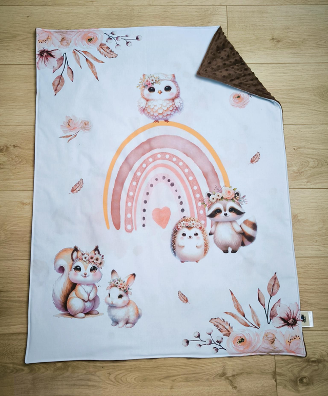 Couverture forêt enchantée 