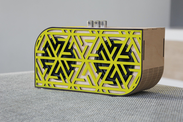 ENCEINTE EMIO #2 JAUNE