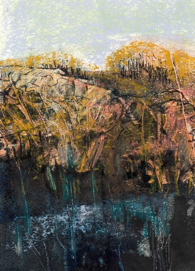 Elkie's Woods   print 1 size