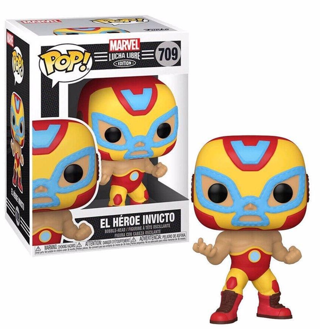 El Héroe invicto Marvel Lucha libre 709