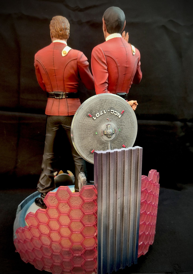 Diorama STAR TREK "la colère de Khan"