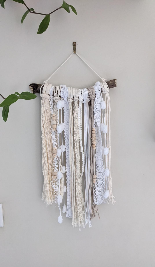 Suspension Hippie Beige 