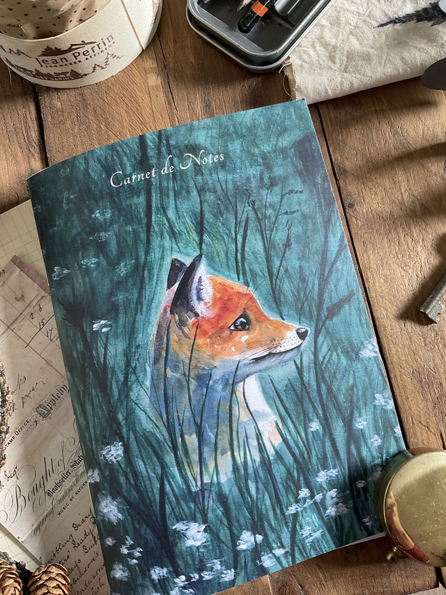 Un instant dans la prairie - carte postale