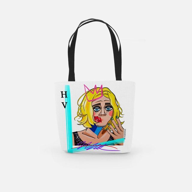 I-a.8 - Grand cabas signé " Paul, mais appelle moi Paula "  à logo