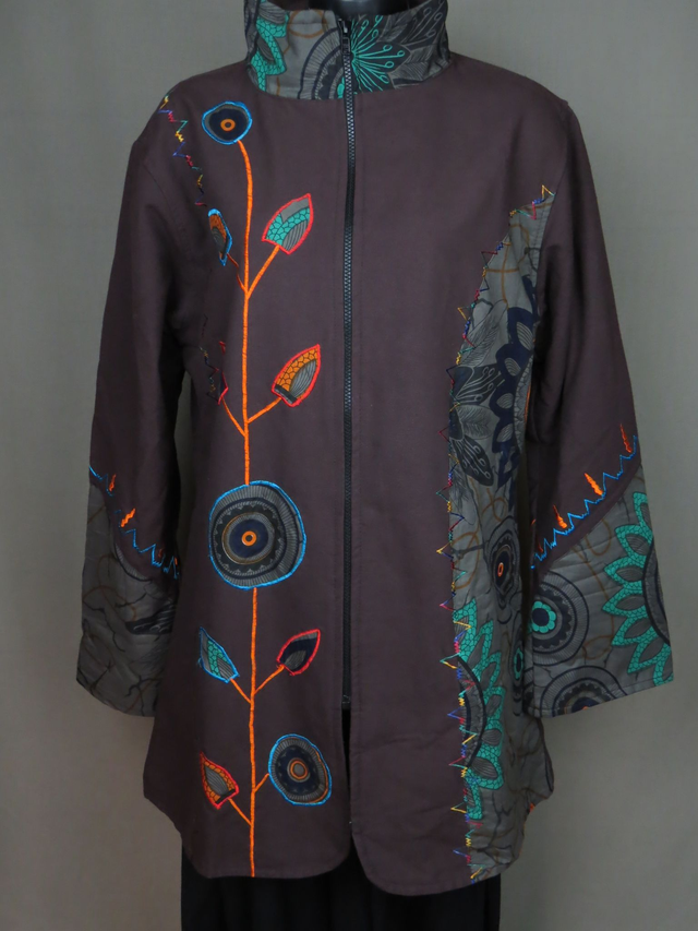 Veste longue ethnique. L