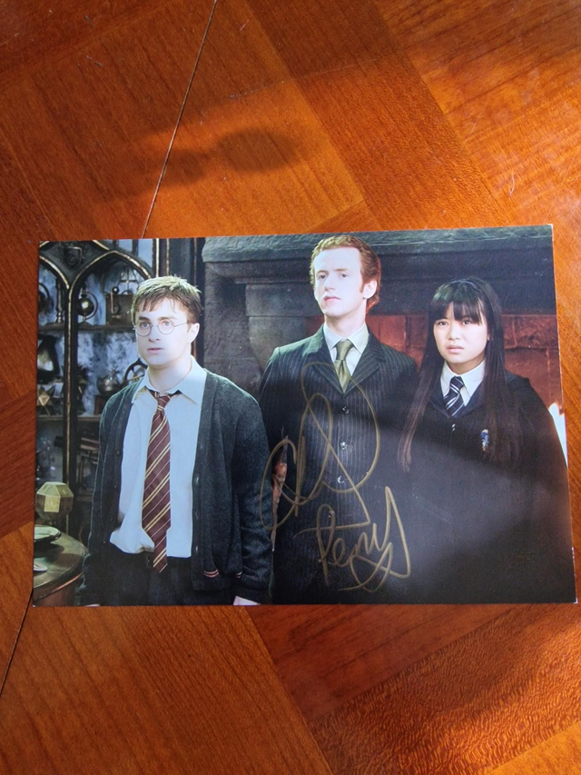 Autographe Chris Rankin (Percy Weasley)