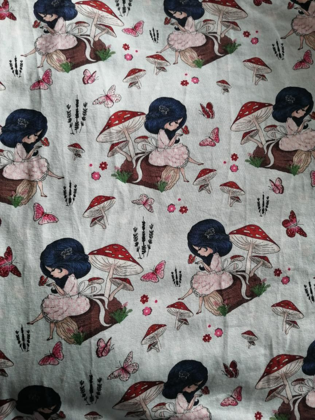 Tissu Champi 🍄pour COMMANDE 