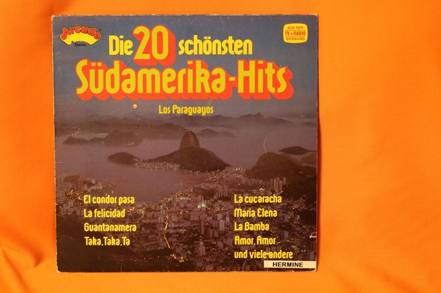 Vinyl LP Los Paraguayos "Die 20 schönsten Südamerika Hits"