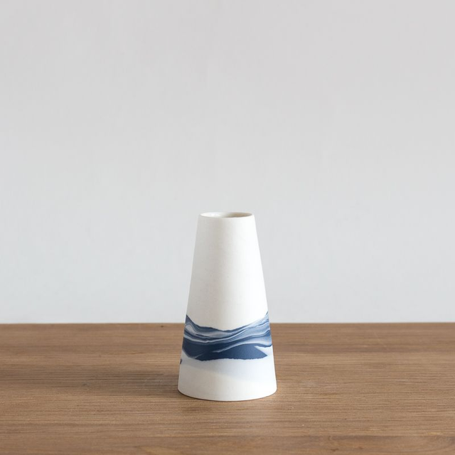 Vase - Mini - Horizons - Bleu nuit