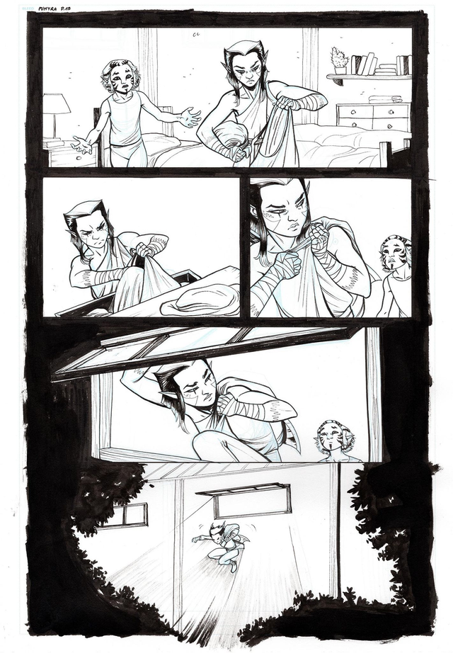 09/2025 - ThunderCats : Pumyra #1 Page 19 - ORIGINAL, A3 (11.7x16.5)