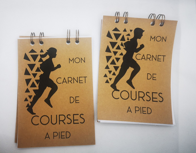 Petit carnet "Mes statistiques de course"