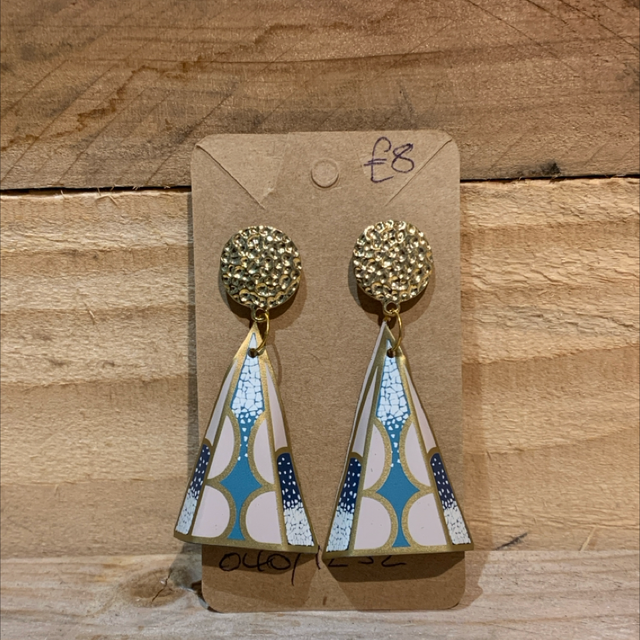 Recycled Tin Earrings 