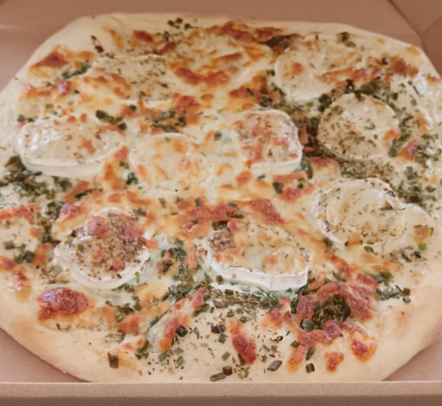 Pizza chèvre miel 