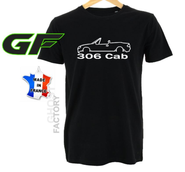 T-shirt Peugeot 306 Cabriolet