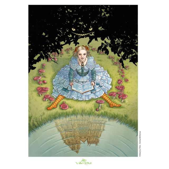 Affiche Evreux 2023 : Affiche Béatrice Tillier A3 numéroté &amp; signé