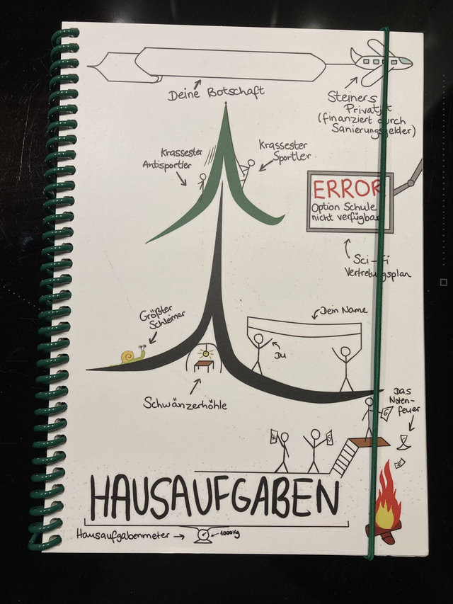 Hausaufgabenheft