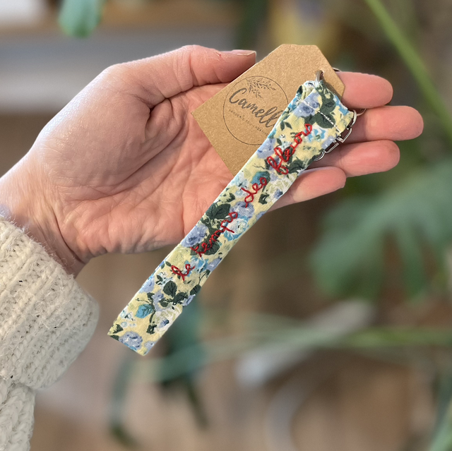 Porte clé *Le temps des fleurs 