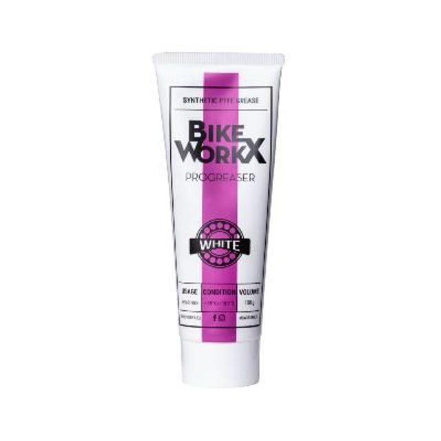  Graisse blanche au PTFE BIKEWORKX PROGREASER WHITE tube 100 g
