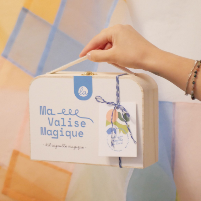 Kit Punch Needle Ma Valise Magique ✨ | Aiguille moyenne réglable