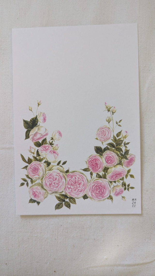 Carte roses Pierre de Ronsard 