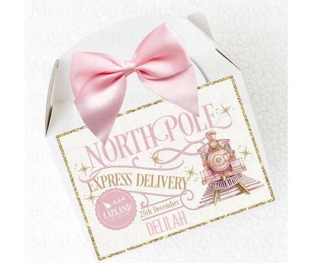 Personalised Christmas Treat Box