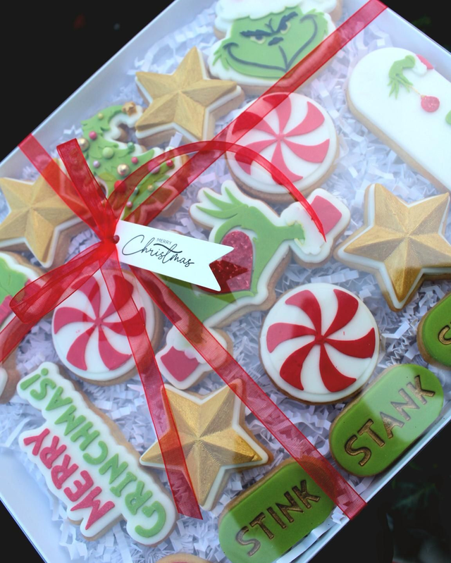 The Whole of Whoville Luxury Christmas Biscuits