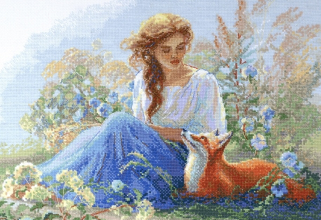 Aine Mother Nature - Meadow Counted Cross Stitch Kit