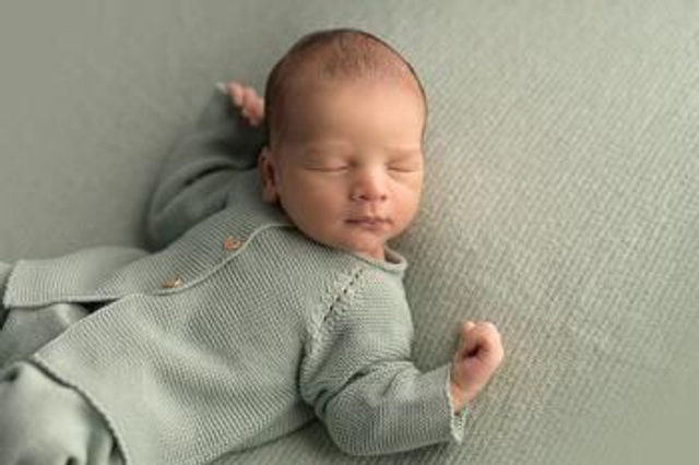 Erstes Baby-set Minze