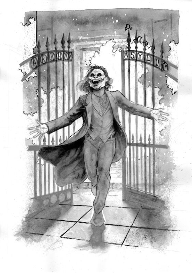 Joker - Arkham burning Preliminary