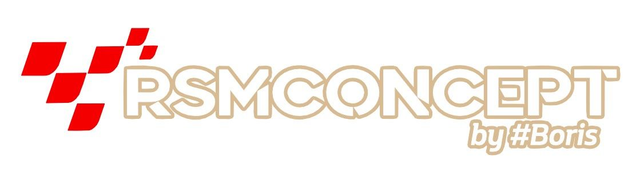 Sticker RSM Blanc/OR 13 CM