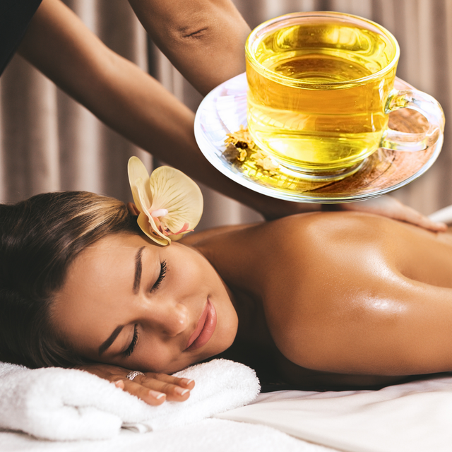 Kombi-Angebot „Massage + Tee“ (60 min)