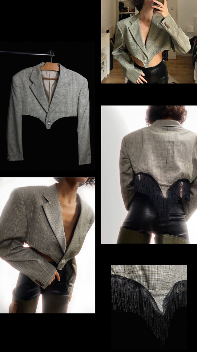 Blazer Upcycled - Antoine(tte) - L