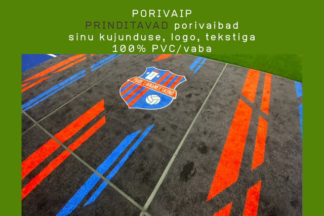 Prinditavad porivaibad teie logoga
