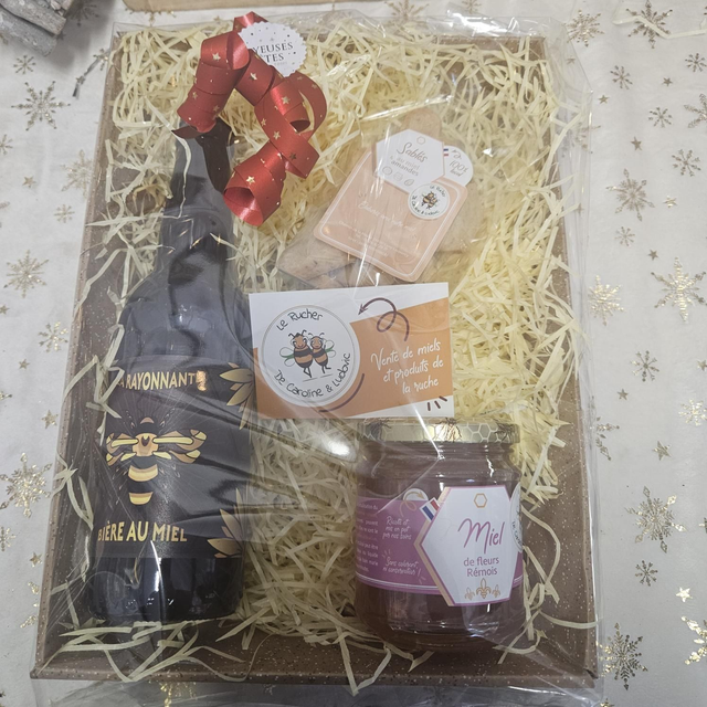 Coffret sable miel biere 
