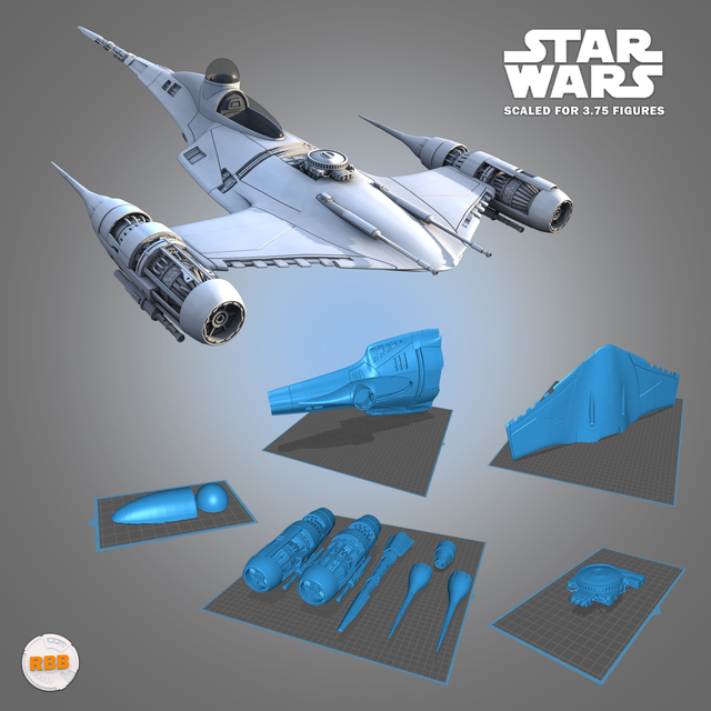 3D Printed Starfighter