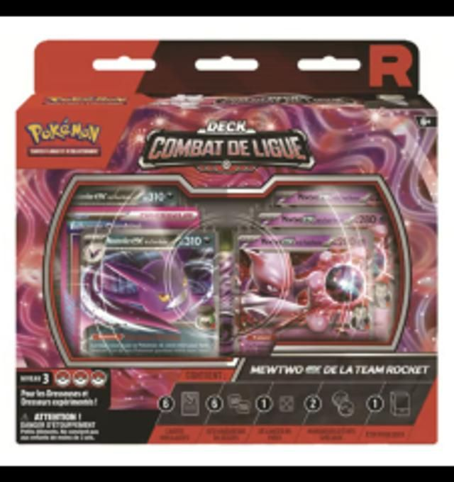 Pokemon Pokémon Deck Combat De Ligue Mewtwo Ex