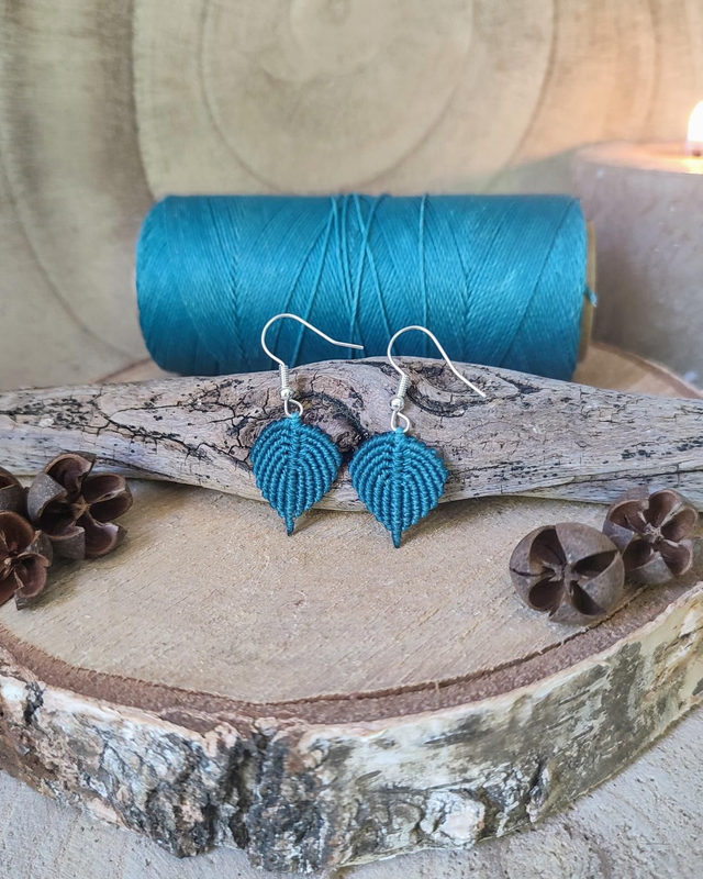 Boucles d'oreilles feuilles 