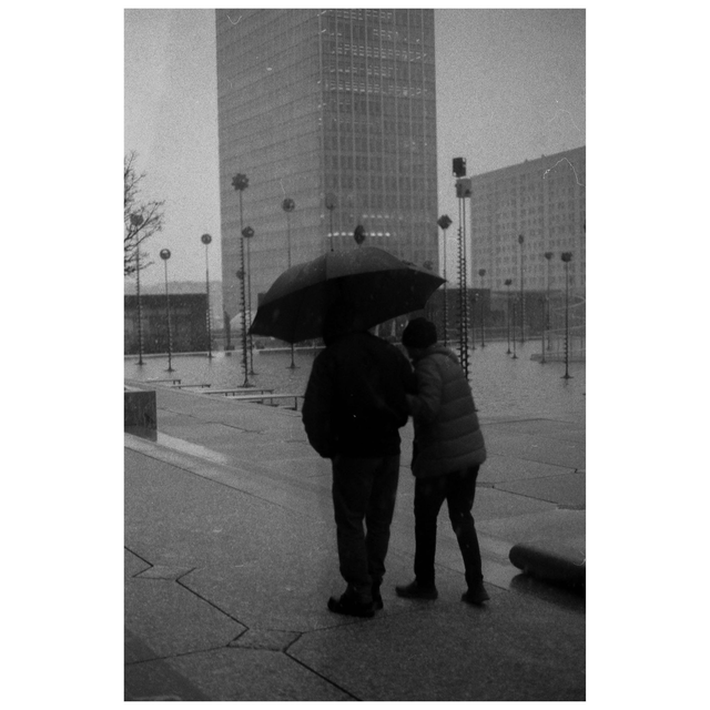 « Parapluie pour 2 » - Print A4 numéroté, signé et envoyé sous tube