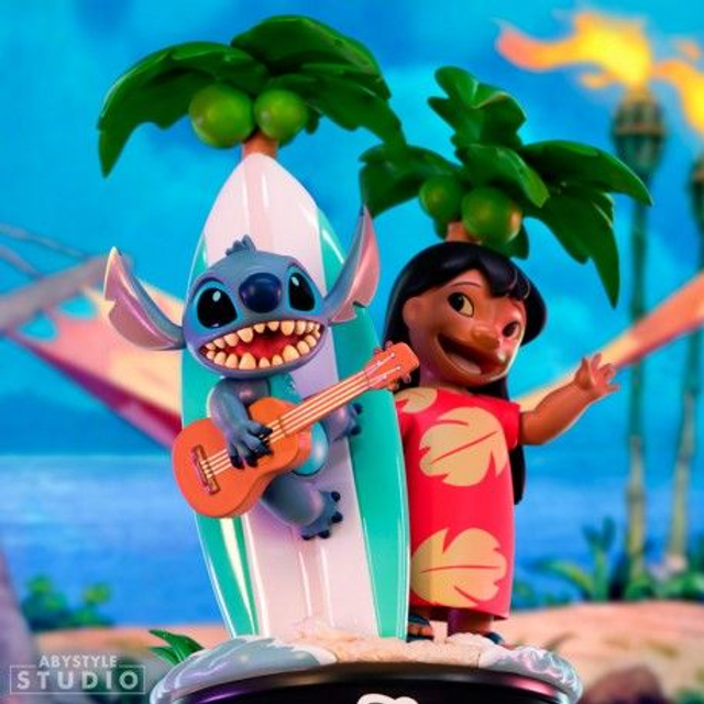 Lilo & Stitch Surfboard - DISNEY - Figurine ABYstyle 17cm