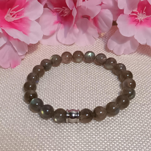 Bracelet labradorite 8 mm