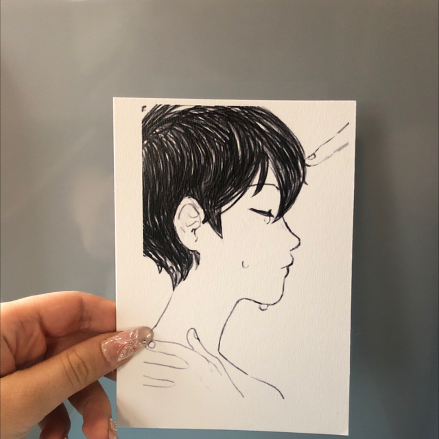 Omori pleure print A6