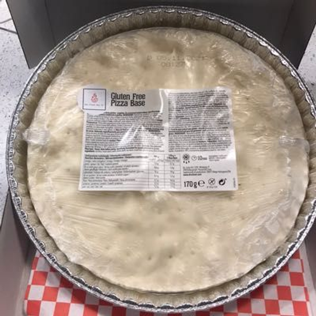 Gluten Free Base - 24hrs Notice 