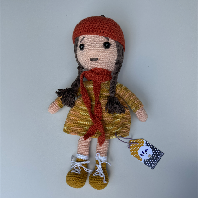 (917) Poupée rétro Huguette 32cm