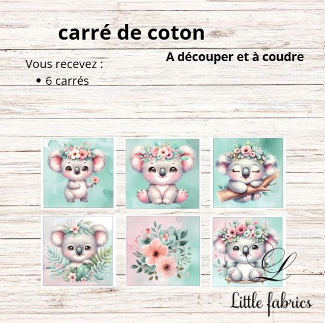 Panneau lingettes Koala 