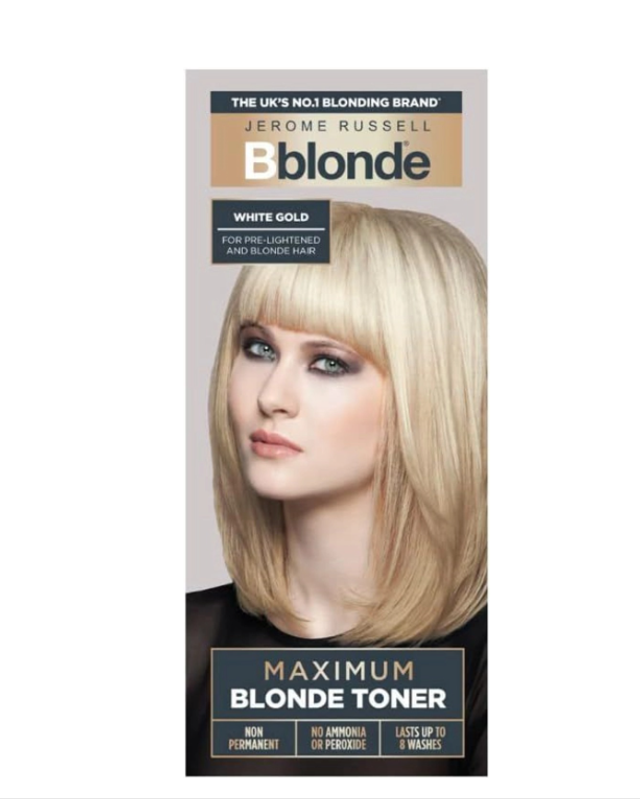 Jerome Russell Bblonde Maximum Blonde Toner – White Gold 75ml