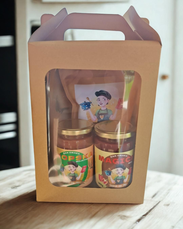 MAGIČNI Paket – 2 žar omaki & mešanica za Pikine palačinke | Dobrote Tete Pike